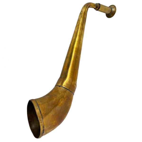 Hörrohr Hörmaschine Stethoskop Hörgerät Tröte Signalhorn Deko 28cm Antik-Stil