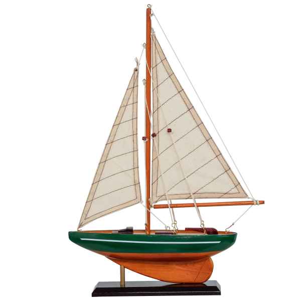 Modellschiff Holz Schiffsmodell Schiff Segelschiff 41cm Antik-Stil