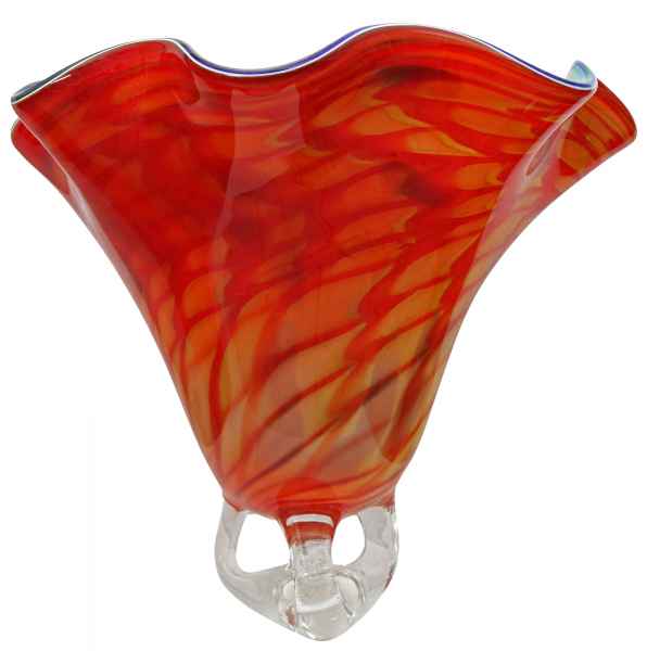 Vase Glasschale Schale Glas im Murano Antik Stil - 40cm