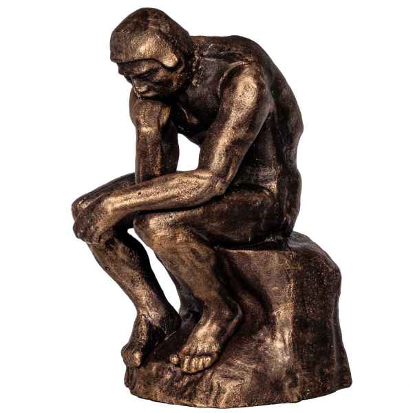 van de denker naar Rodin ijzeren figuur standbeeld antieke stijl 27cm replica kopie | Nederland