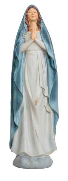 Heiligenfigur Madonna aus Kunststein 41cm Skulptur Figur Maria Antik-Stil