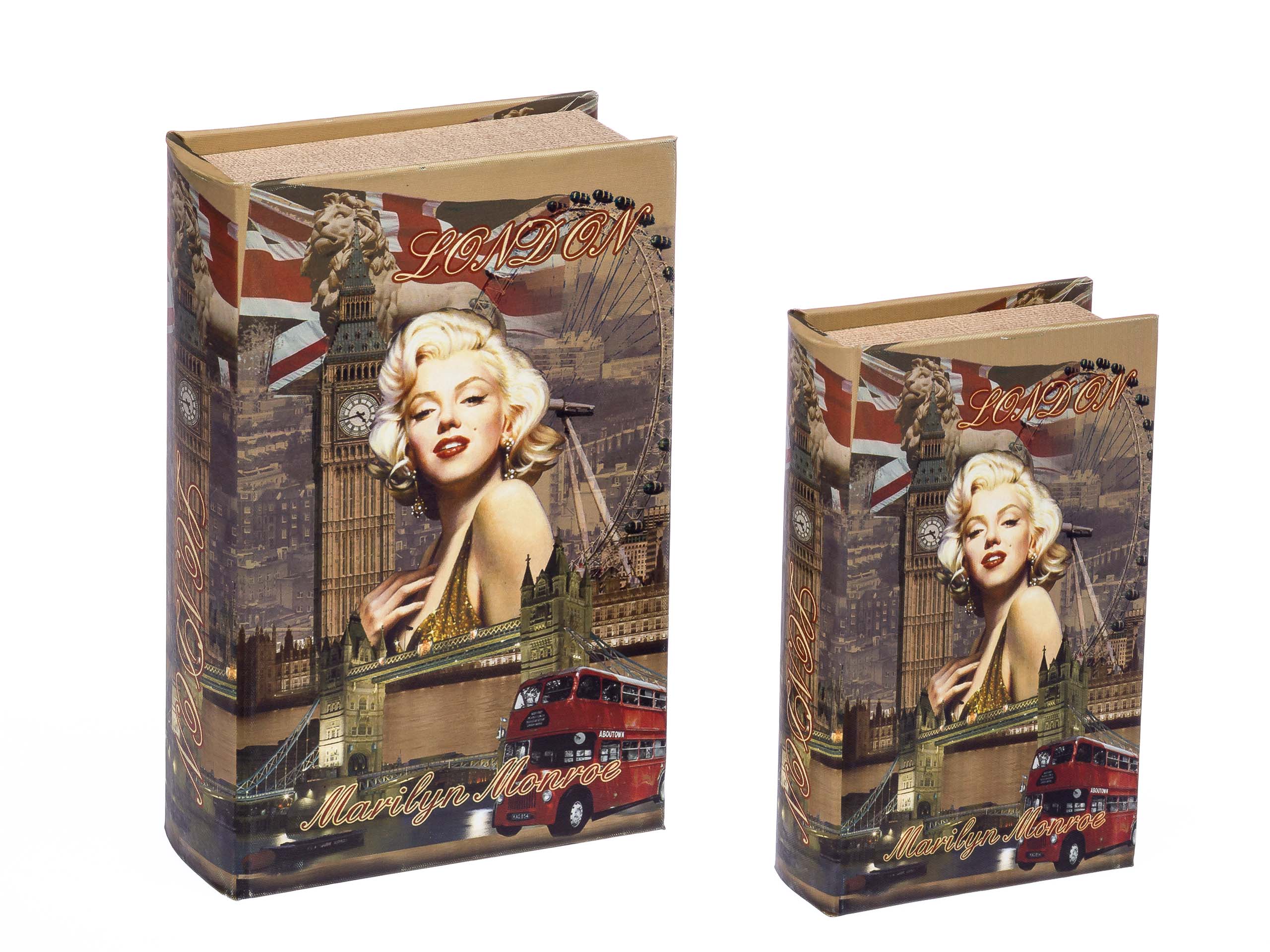Onschuld fascisme sturen 2x doos Marilyn Monroe boek dummy boek opbergdoos juwelendoos boekendoos |  Nederland