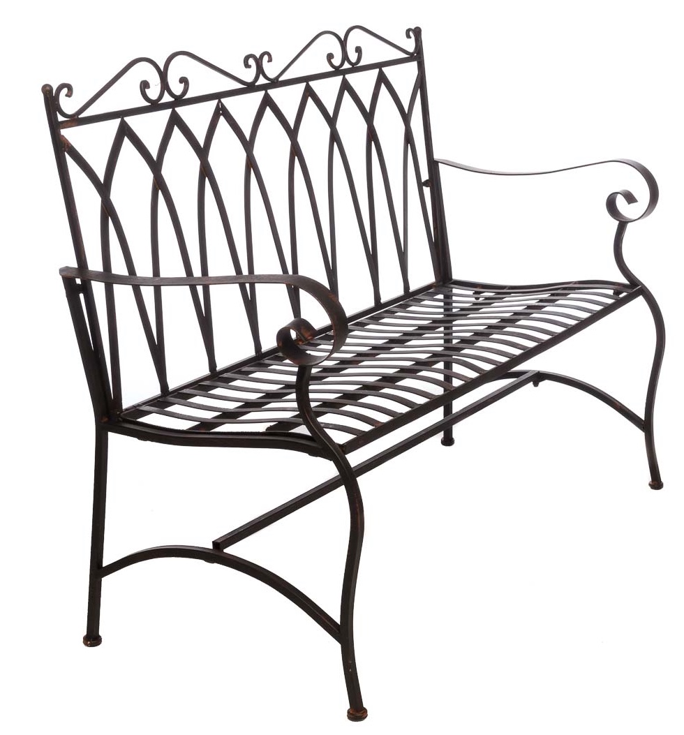 Decorative Outdoor Furniture Bench Antique Style Iron
