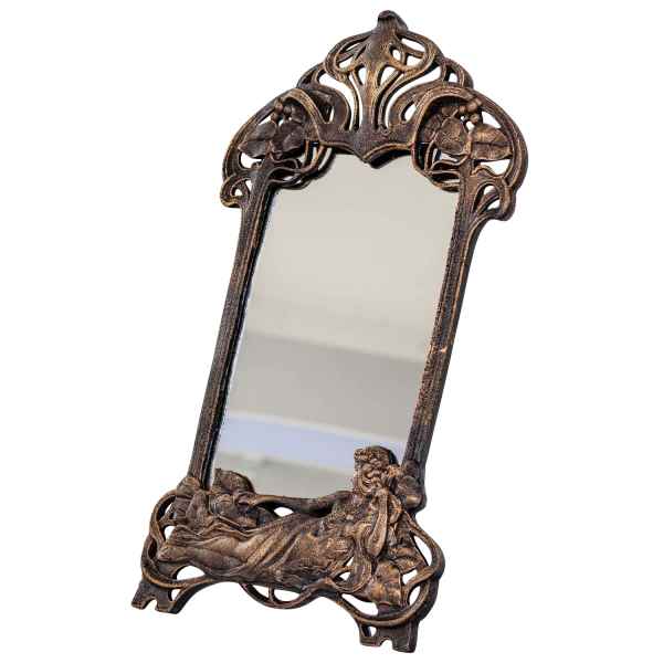 Spiegel Schminkspiegel Tischspiegel Kosmetikspiegel Aufsteller antik-stil 50cm