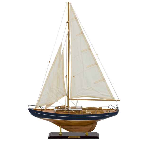 Modellschiff Concordia Holz Schiff Segelschiff 67cm Antik-Stil kein Bausatz