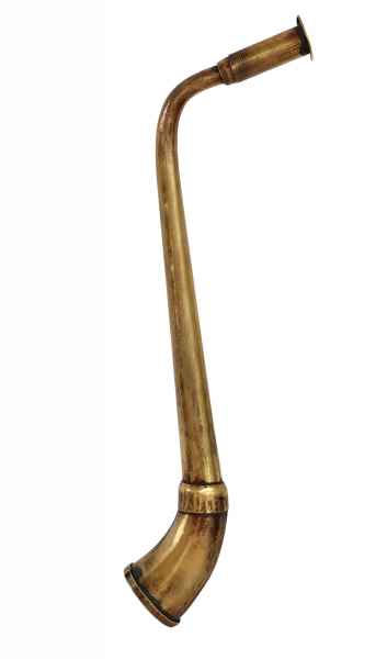 Ear trumpet pipe 26cm antique style fanfare signal horn 