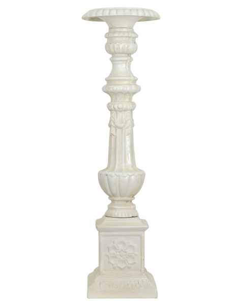 Kerzenleuchter Altarleuchter Kandelaber Kerzenständer Antik-Stil 70cm weiß