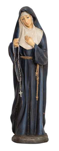 Skulptur Nonne 35cm christliche Figur Kloster Statue Antik-Stil
