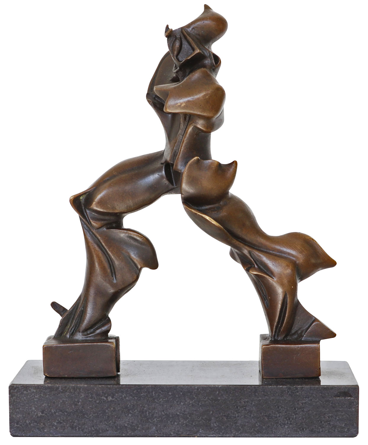 Statuette en bronze après Umberto Boccioni style antique statue figure réplique 