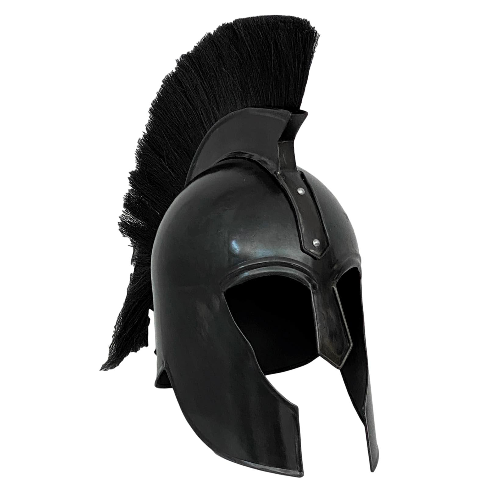 Spartaanse warrior armor helm decoratie metaal 43cm antieke stijl | Nederland