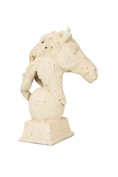 Pferdekopf aus Eisen Skulptur Figur 14kg Pferd Büste Garten sculpture iron horse