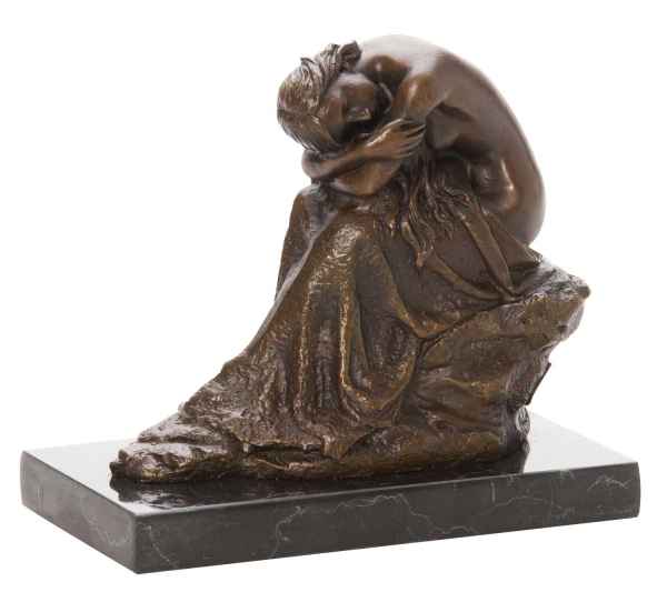 Bronze Frau Erotik Akt erotische Kunst Bronzestatue Bronzeskulptur antik Stil