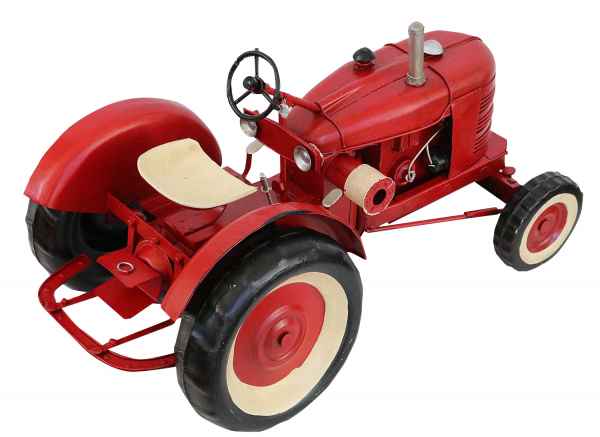 Traktor Modelltraktor Trekker Modell Auto Metall Antik-Stil