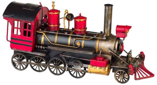 Modelllok Lokomotive Modellzug Zug Eisenbahn Lok Blech Nostalgie Antik-Stil 41cm