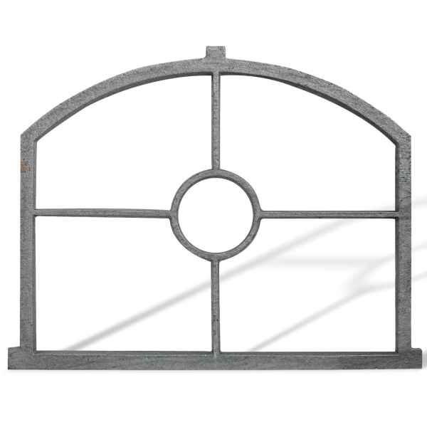 Fenster grau Stallfenster Eisenfenster Scheunenfenster Eisen 66cm Antik-Stil (w)