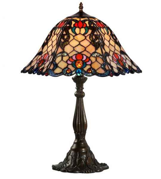 Tischlampe Schreibtischlampe Lampe Tiffany-Stil Leuchte Antik-Stil (n)