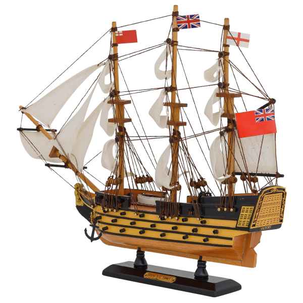Modellschiff HMS Victory Schiff Segelschiff Maritim Deko Antik-Stil kein Bausatz