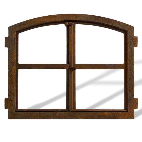 Stallfenster Eisenfenster zum Öffnen Scheunenfenster Rost Eisen 58cm Antik-Stil