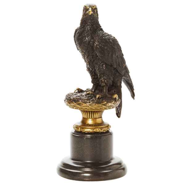 Bronze Adler Skulptur Figur Bronzeskulptur nach Archibald Thorburn 1860-1935