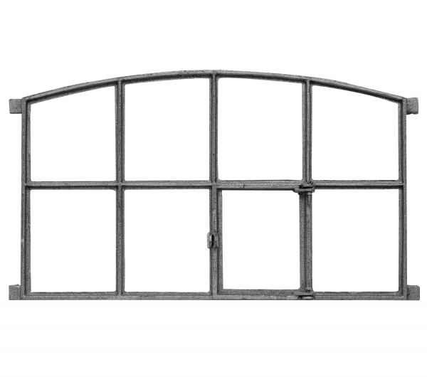 Fenster zum Öffnen Klappfenster Stallfenster Eisenfenster Eisen 74cm Antik-Stil