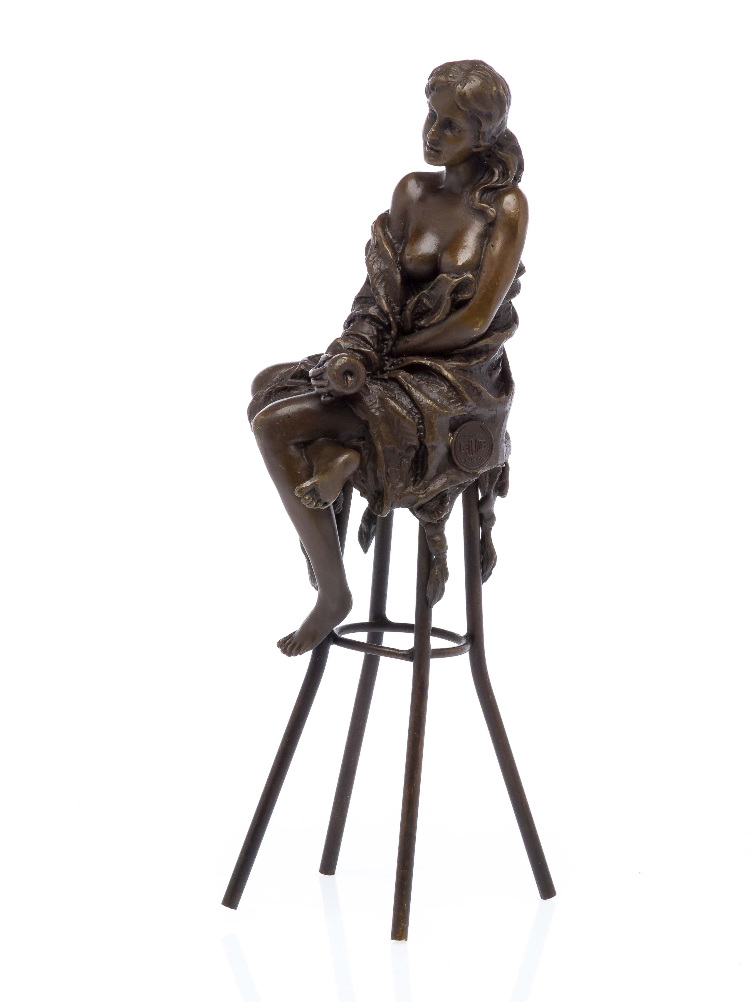 ten tweede Arbeid verjaardag Bronzen sculptuur erotische kunst vrouw bronzen figuur sculptuur sculptuur  antieke stijl | Nederland