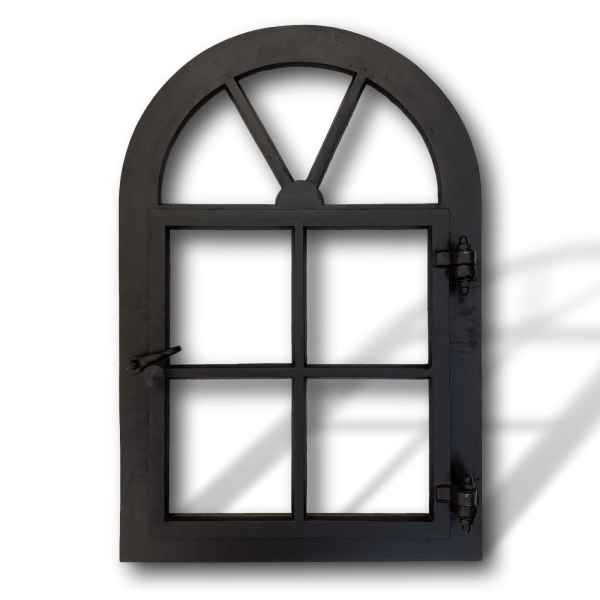 Stallfenster zum Öffnen Scheunenfenster Eisenfenster Aluminium 58cm Antik-Stil