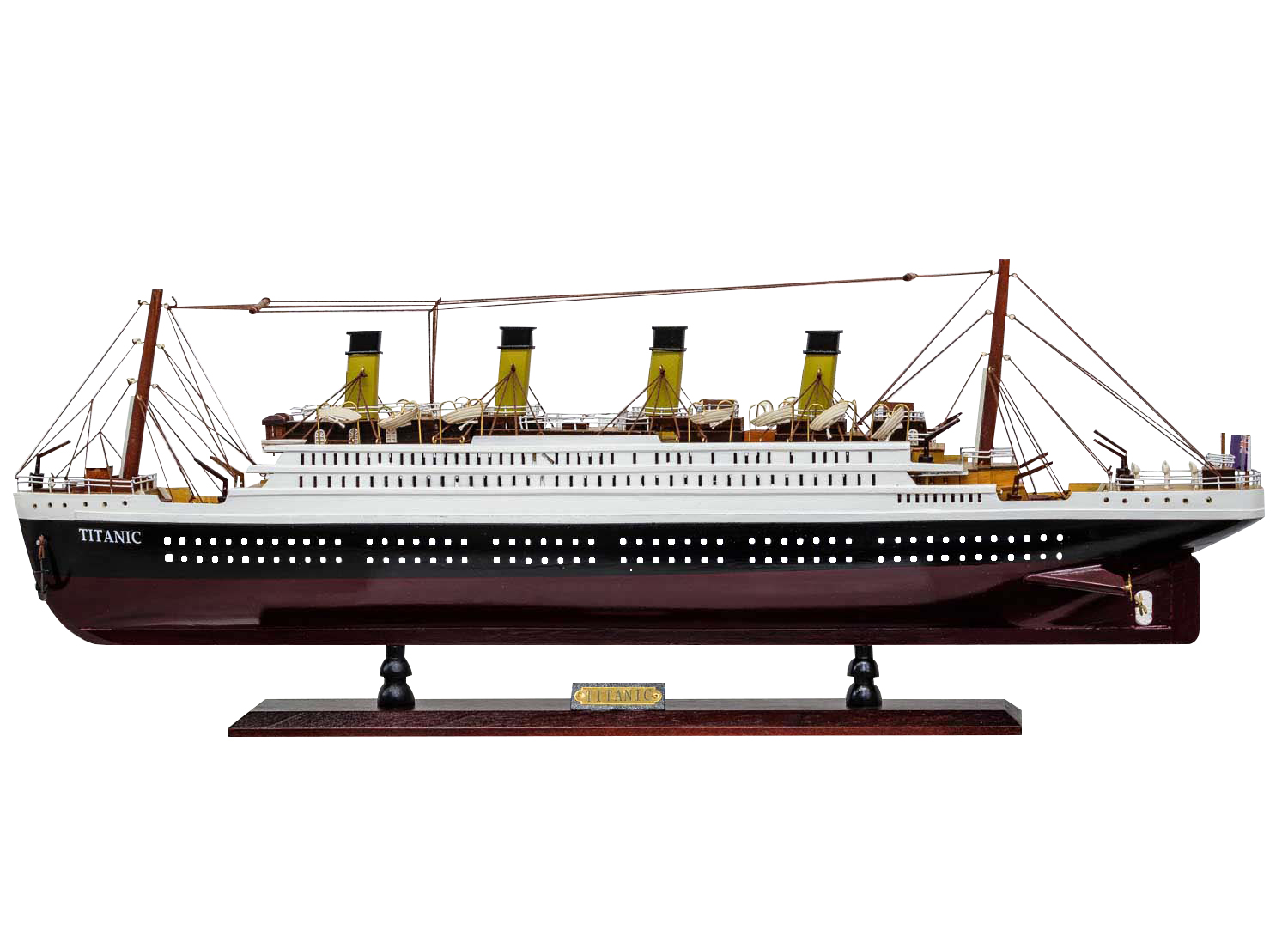 36 cm Modell Schiffsmodell aus Holz Titanic 