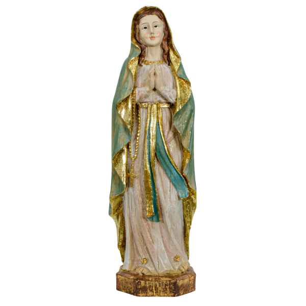 Skulptur Madonna 31cm Heiligenfigur Maria Figur Statue Antik-Stil