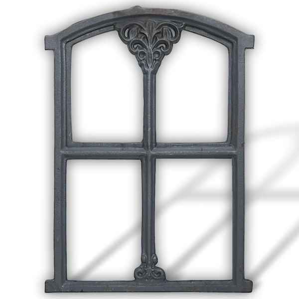 Stallfenster Fenster zum Öffnen Scheunenfenster Eisen grau 32 x 47cm Antik-Stil