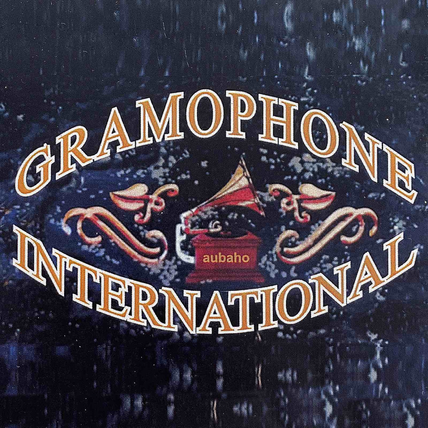Nostalgia grammofono gramophone imbuto decorazione in stile antico R03 