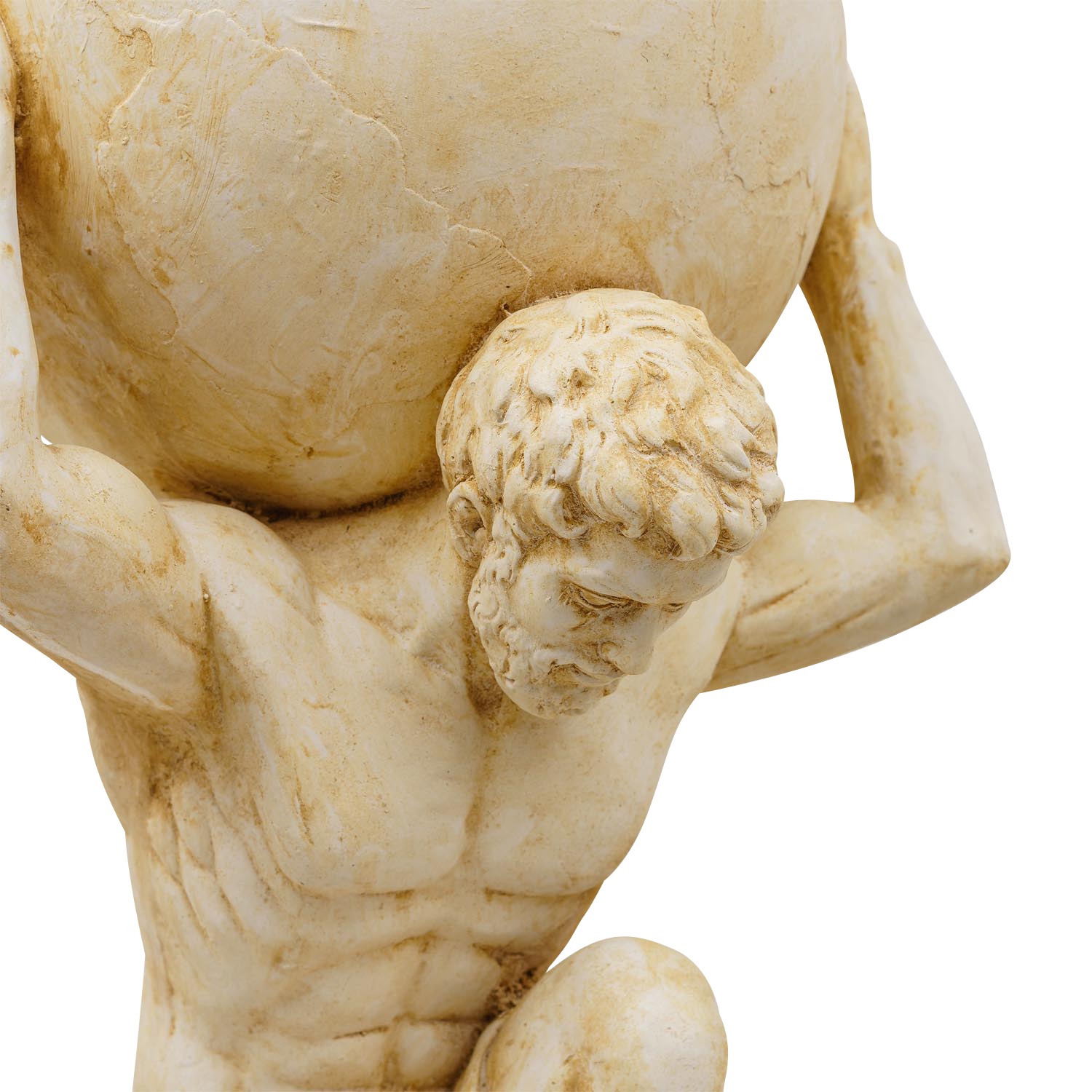 Xl Atlas Titan Weltkugel Skulptur Figur Statue Garten Haus Antik Stil 69cm Ebay